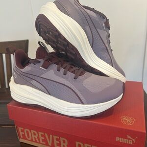 Puma Women’s Flair Pro Trail PTX Plum Athletic Sneakers